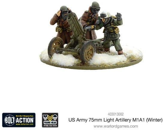 US Army 75mm Light Artillery M1A1 (Winter)
