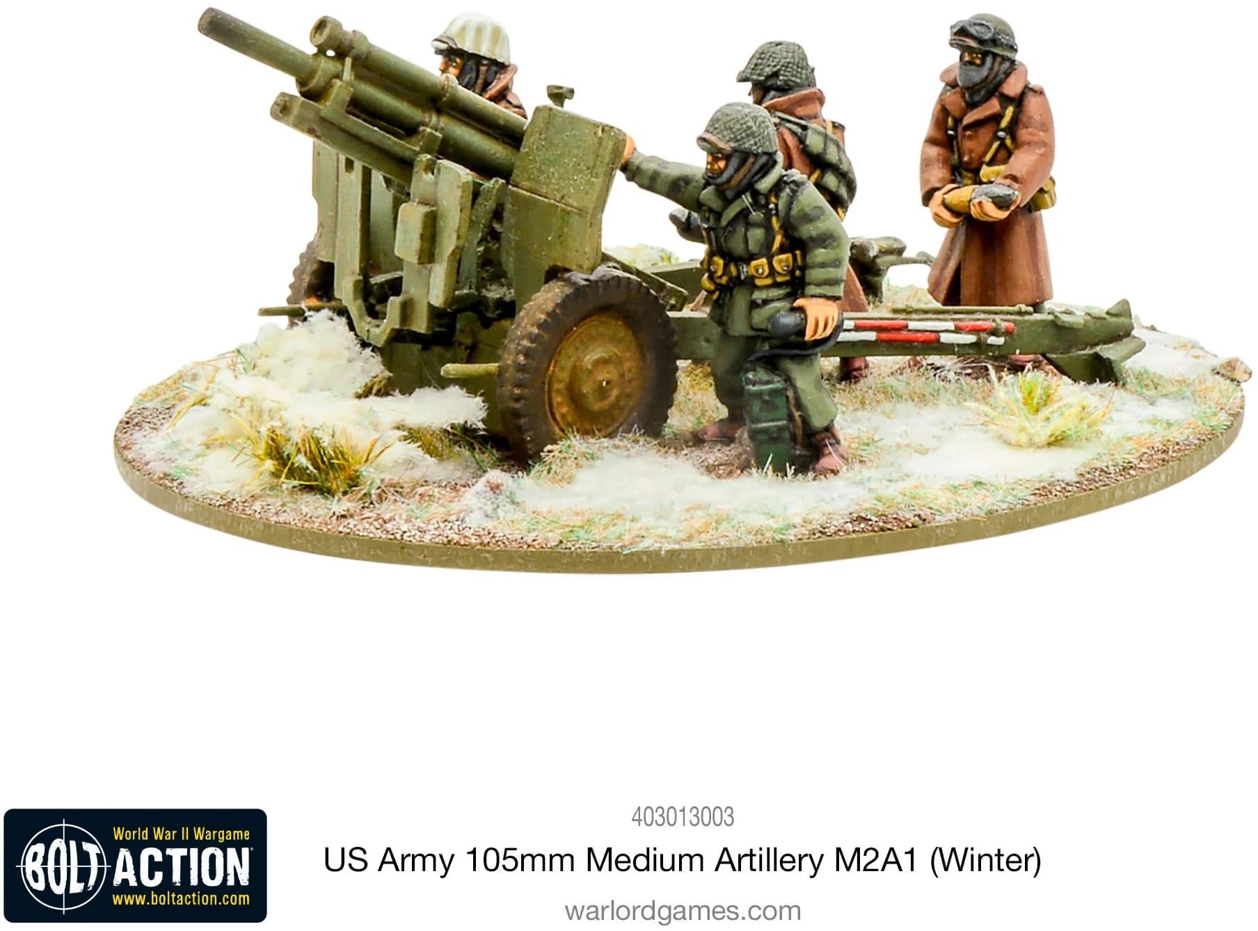US Army 105mm Medium Artillery M2A1 (Winter) - Image 1