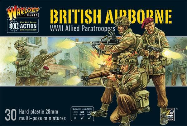 British Airborne WWII Allied Paratroopers - Image 1