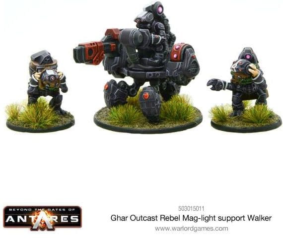 Ghar Outcast Rebel Mag-light support team