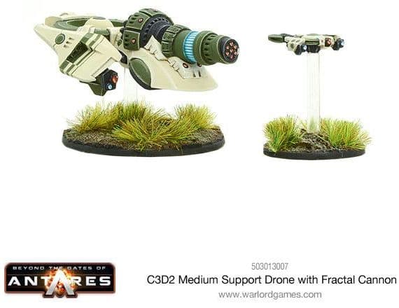 Concord C3D2 Medium Support Drone with Fractal Cannon