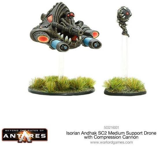 Isorian Andhak SC2 Medium Support Drone Compression Cannon