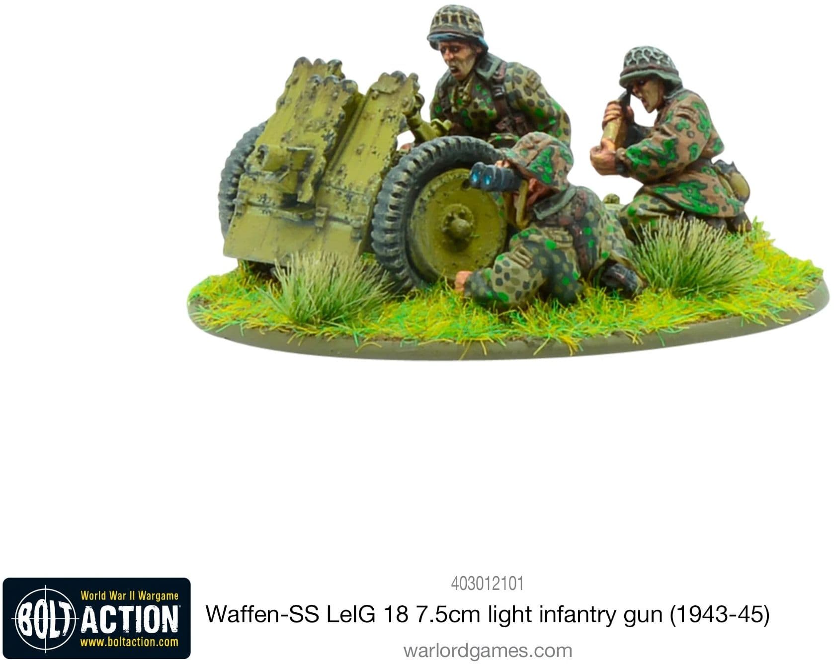 Waffen-SS LeIG 18 7.5cm light infantry gun (1943-45) - Image 1