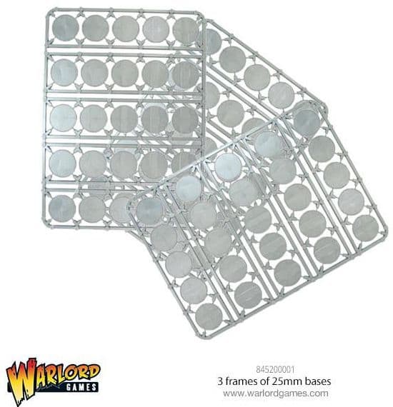 3 frames of 25mm bases