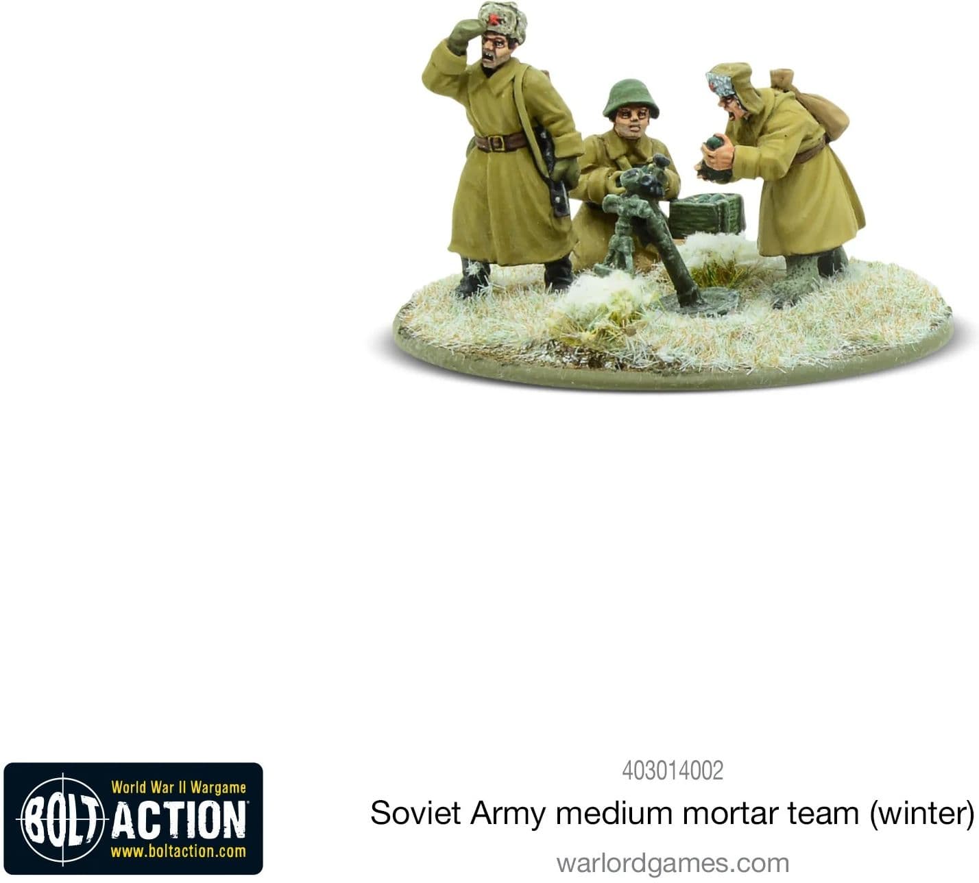 Soviet 82mm medium mortar team (Winter) - Image 1