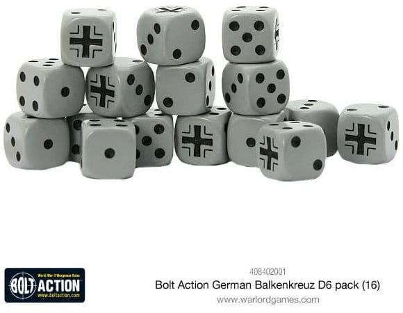 Bolt Action German Balkenkreuz D6 pack - Image 1