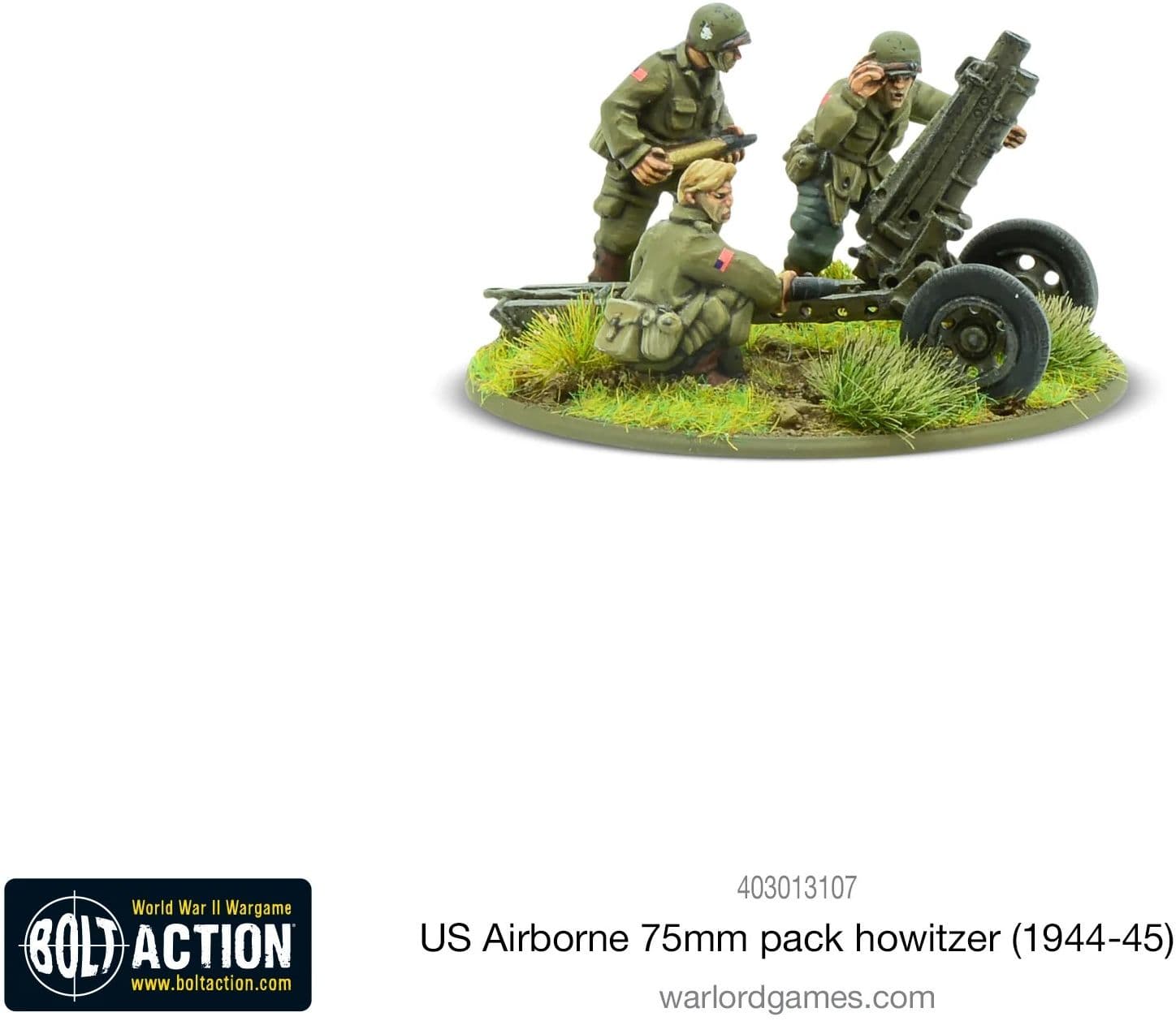 US Airborne 75mm light artillery (1944-45) - Image 1