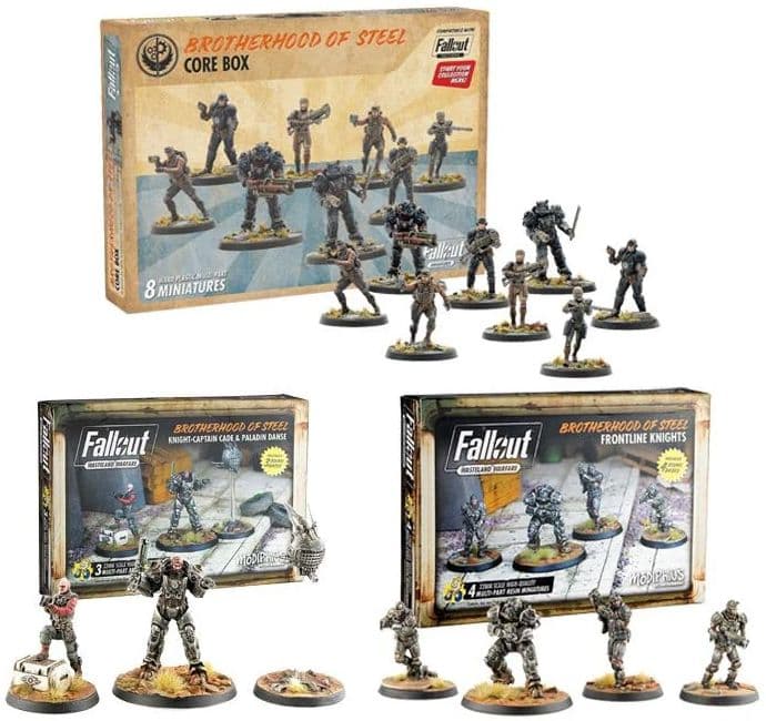 Fallout: Wasteland Warfare - Brotherhood of Steel Starter Bundle - Image 1