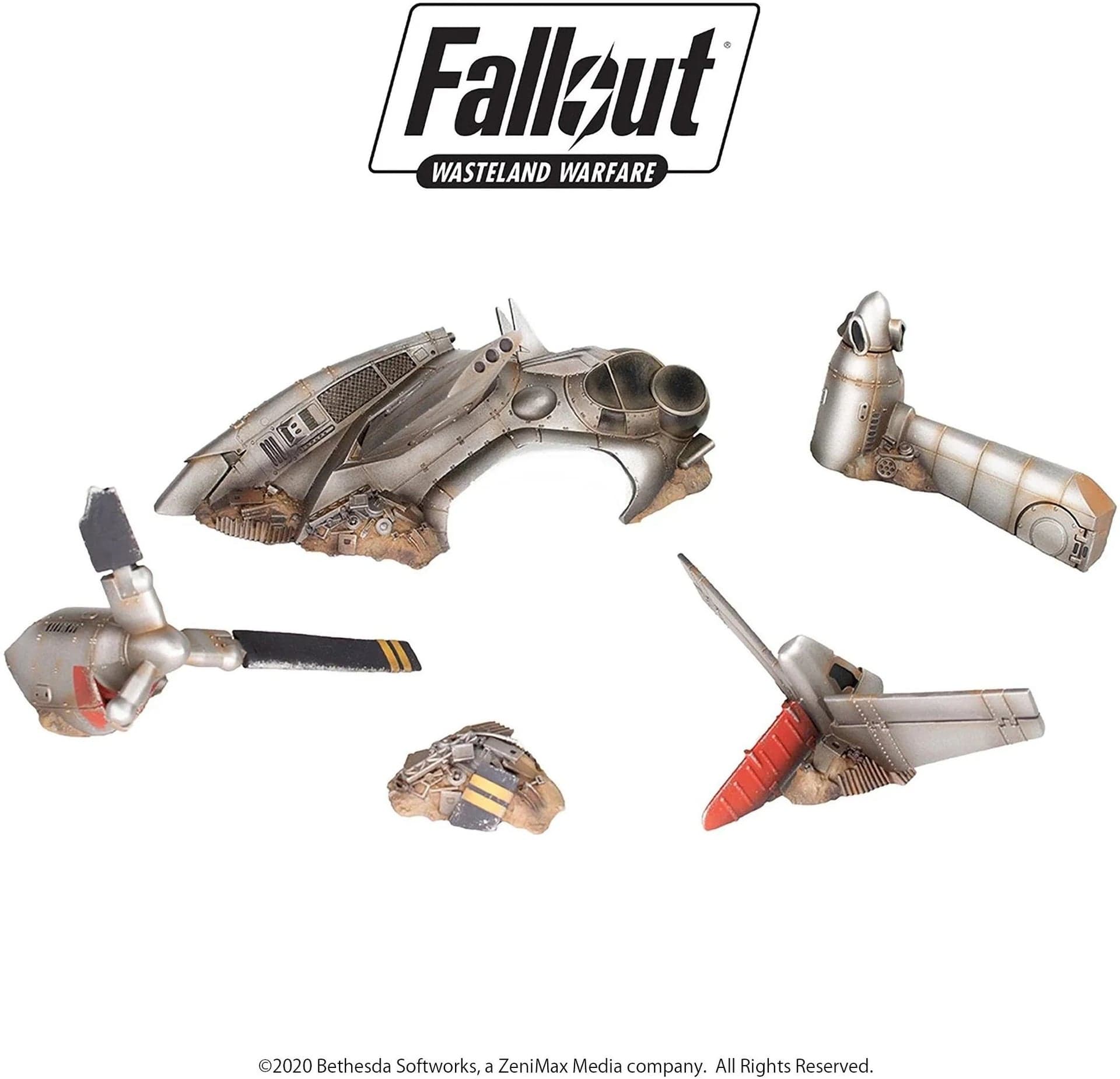 Fallout: Wasteland Warfare - Crashed Vertibird