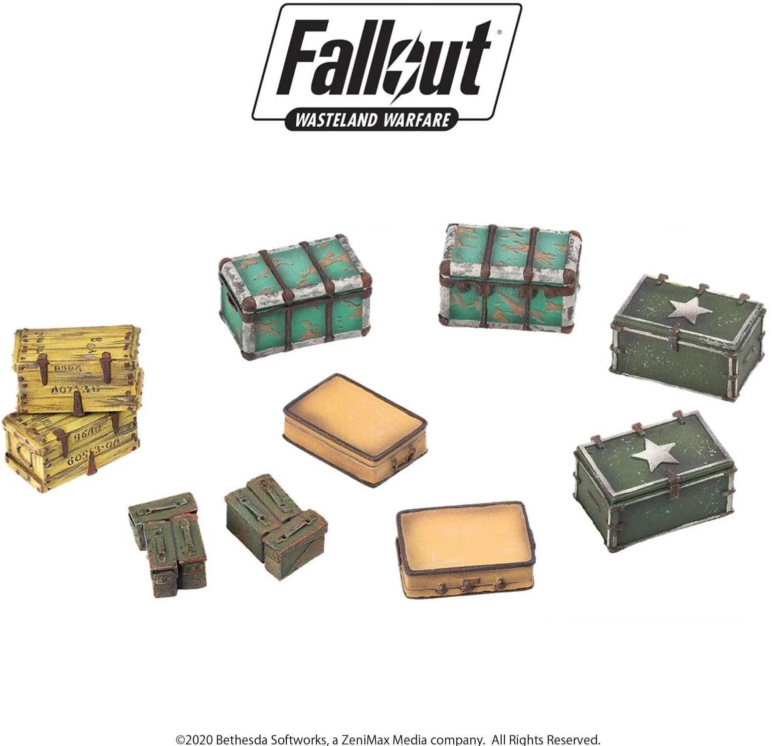Fallout: Wasteland Warfare Models - Cases and Crates