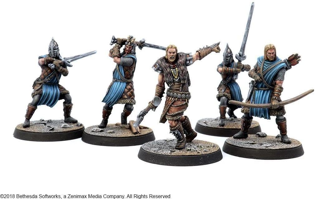 The Elder Scrolls Call To Arms Stormcloak Resin Faction Starter Set