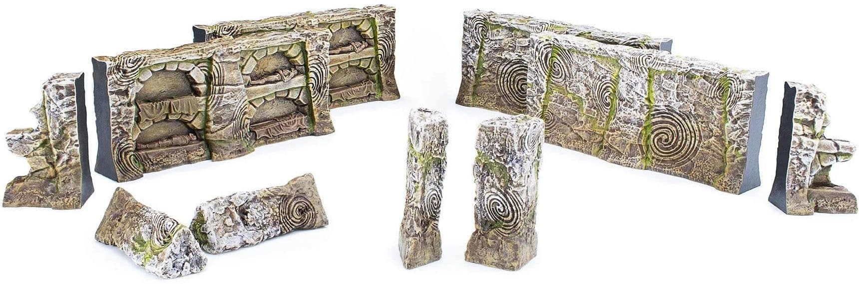 The Elder Scrolls Call to Arms - Nord Tomb Walls Terrain Set