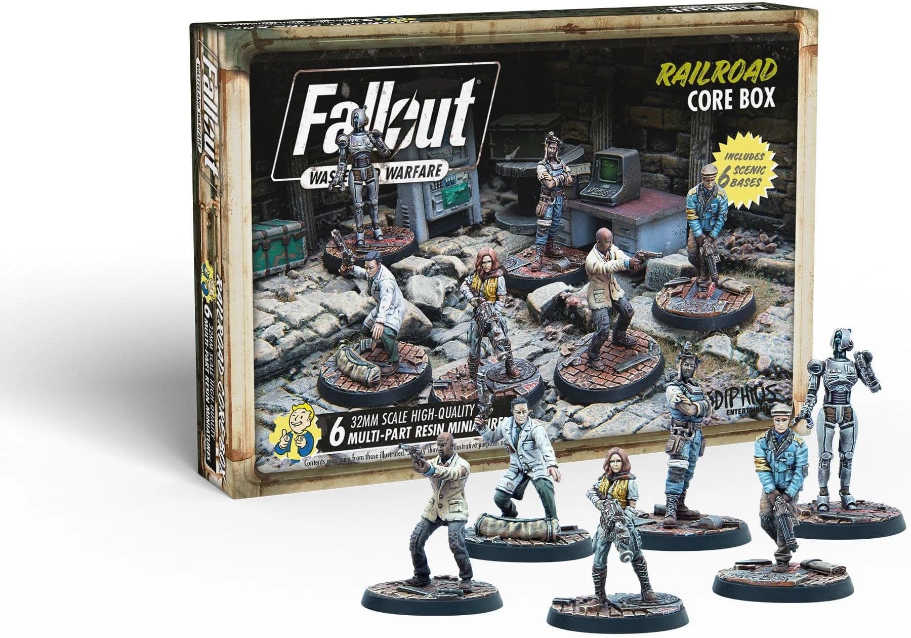 Fallout: Wasteland Warfare - Railroad: Core Box