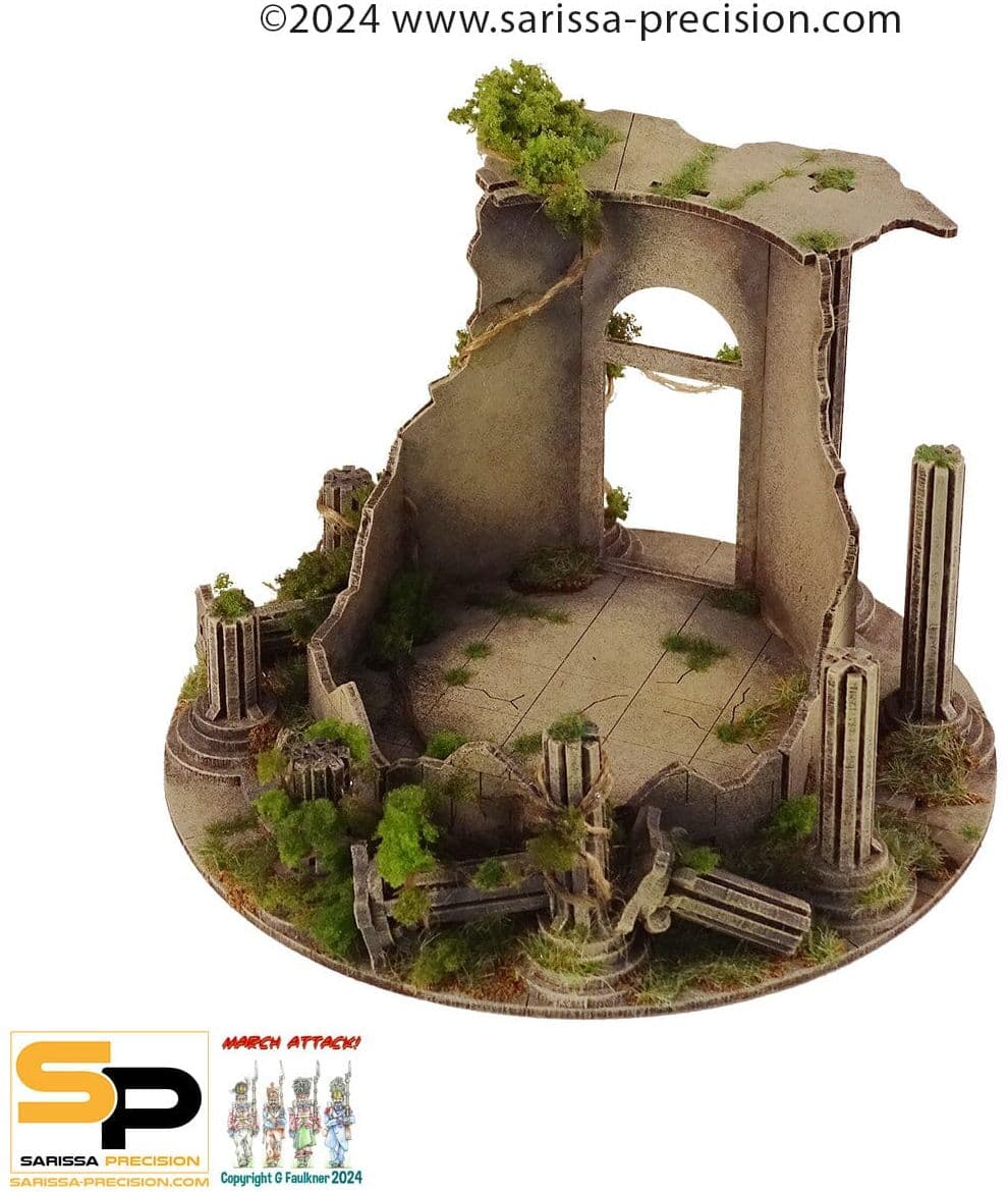 Cohors Cthulhu: Tactics Terrain - Venus of Cnidus Temple Ruin - Image 1