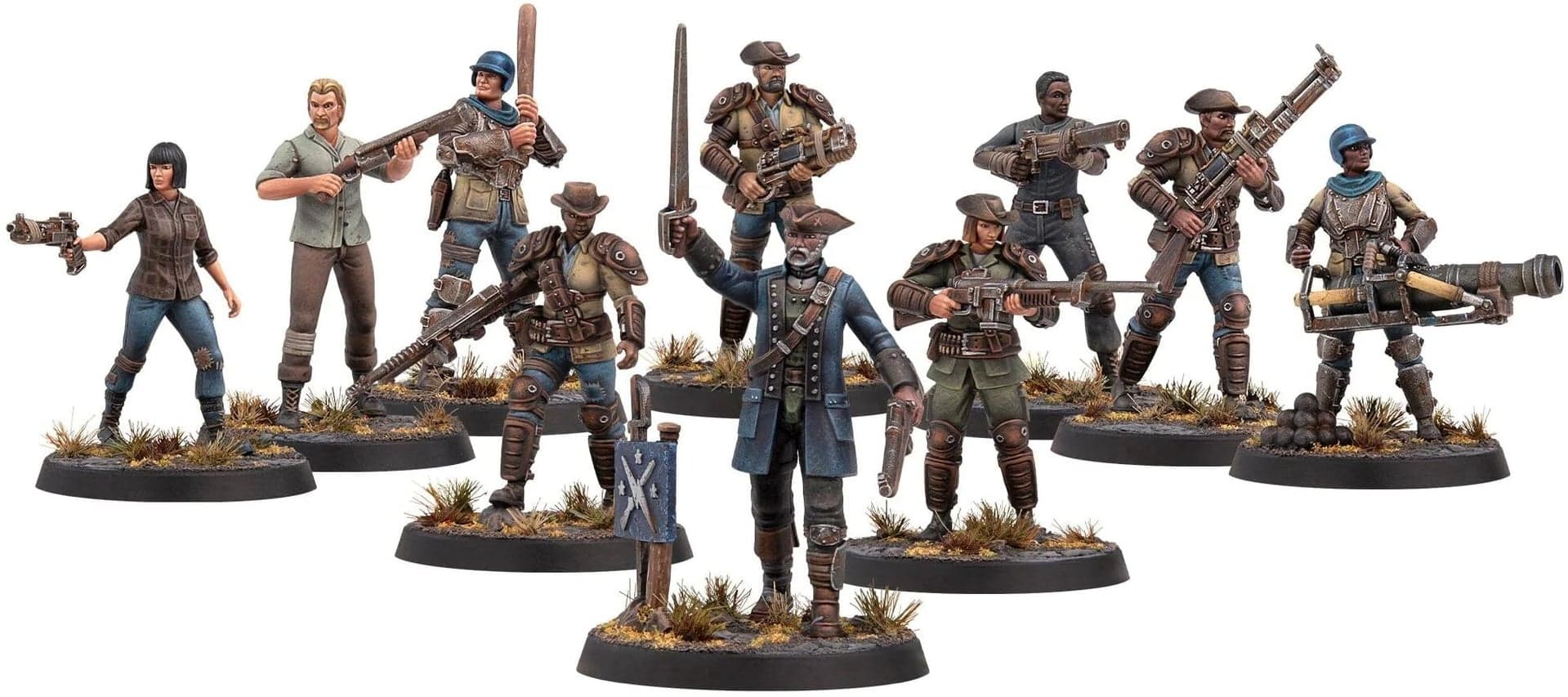 Fallout: Miniatures - Minutemen: Core Box (Plastic) - Image 1