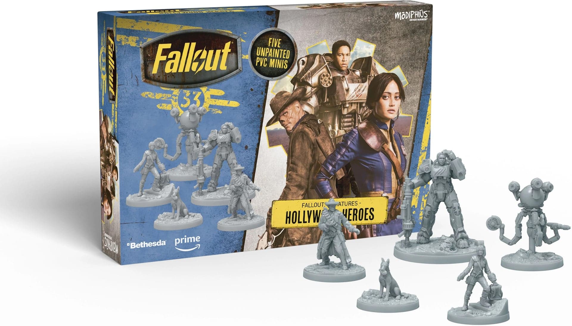 Fallout: Miniatures - Hollywood Heroes (Amazon TV Show Tie-in) - PVC Set