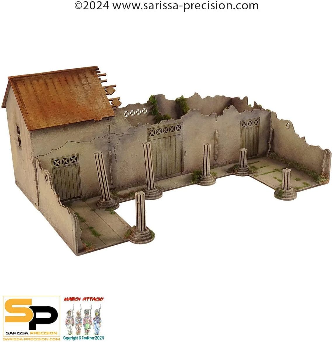 Cohors Cthulhu: Tactics Terrain - Villa Honorius Ruin - Image 1