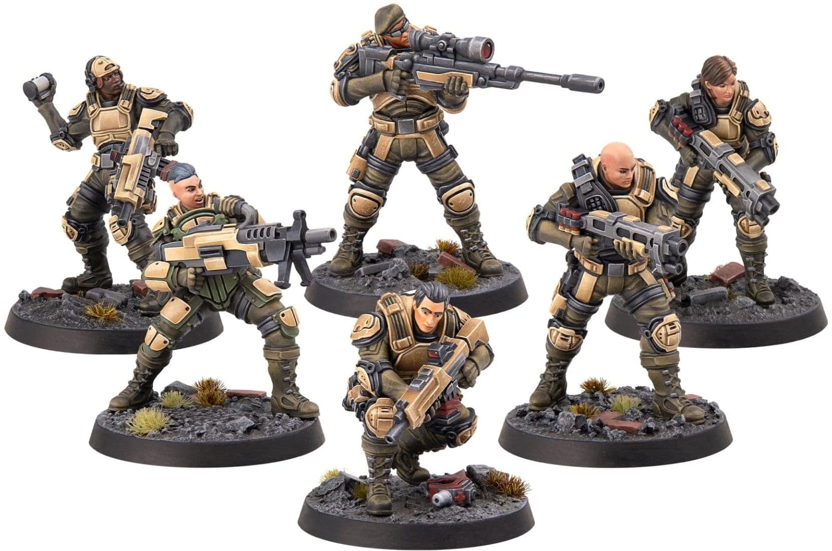 XCOM: The Miniatures Game - Operatives 1 (Resin) - Image 1
