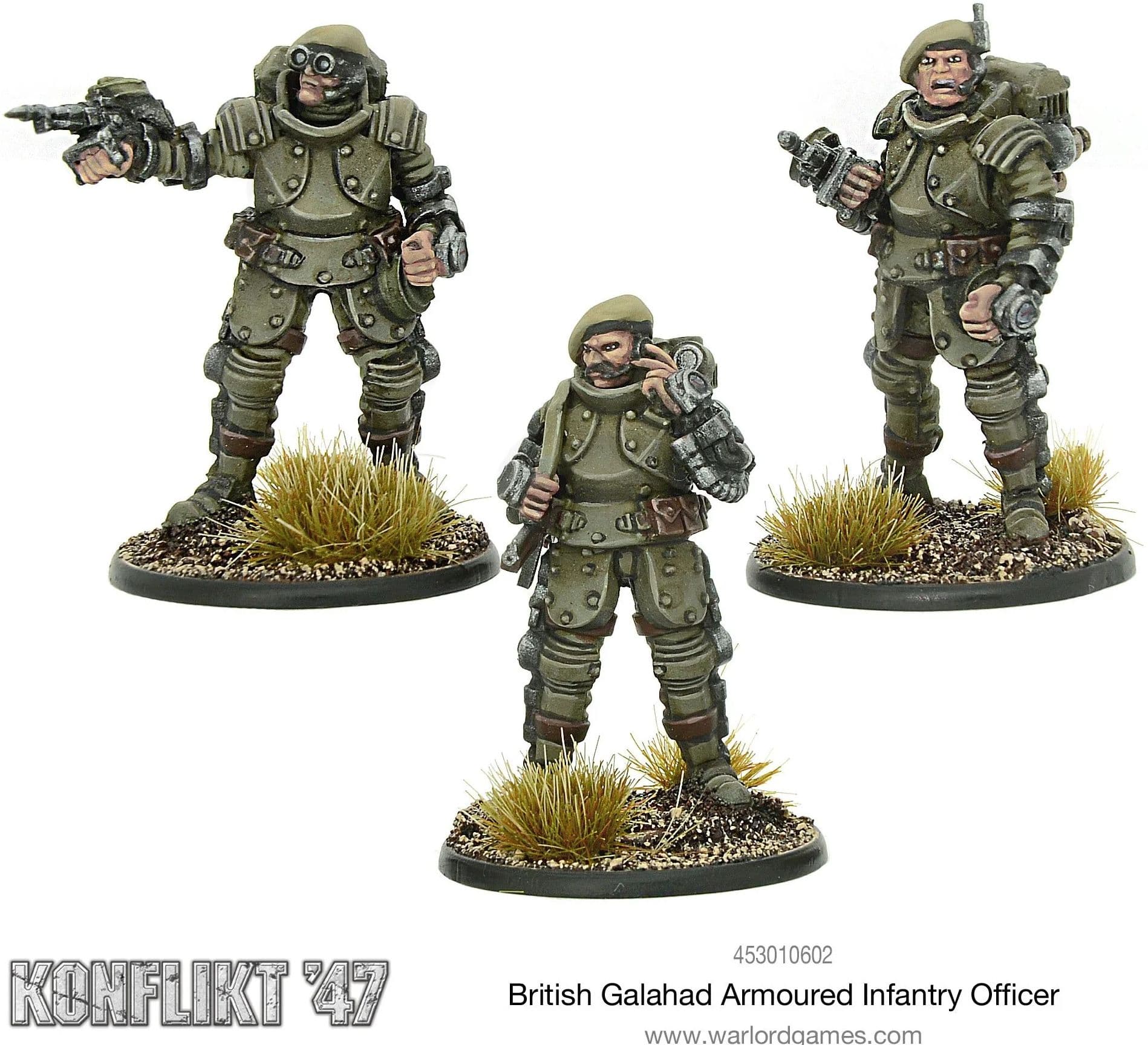 British Galahad Armoured Infantry Officers - Image 1