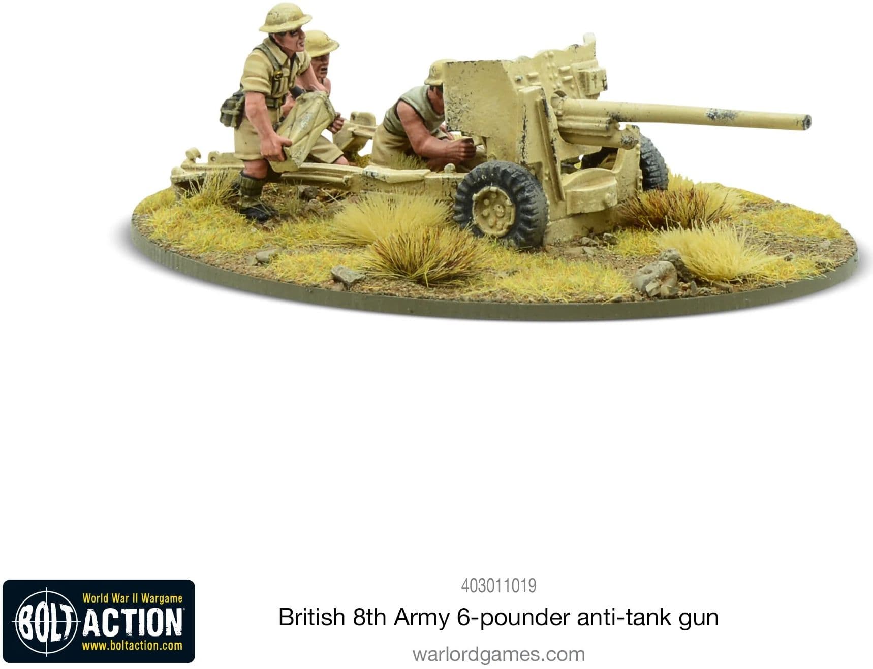 8th Army 6 pounder ATG - Image 1