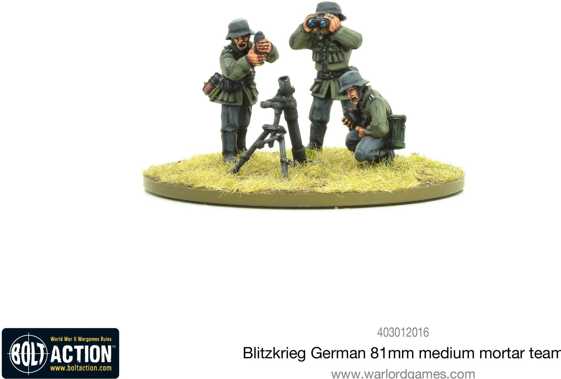 Blitzkrieg German medium mortar team (1939-42) - Image 1