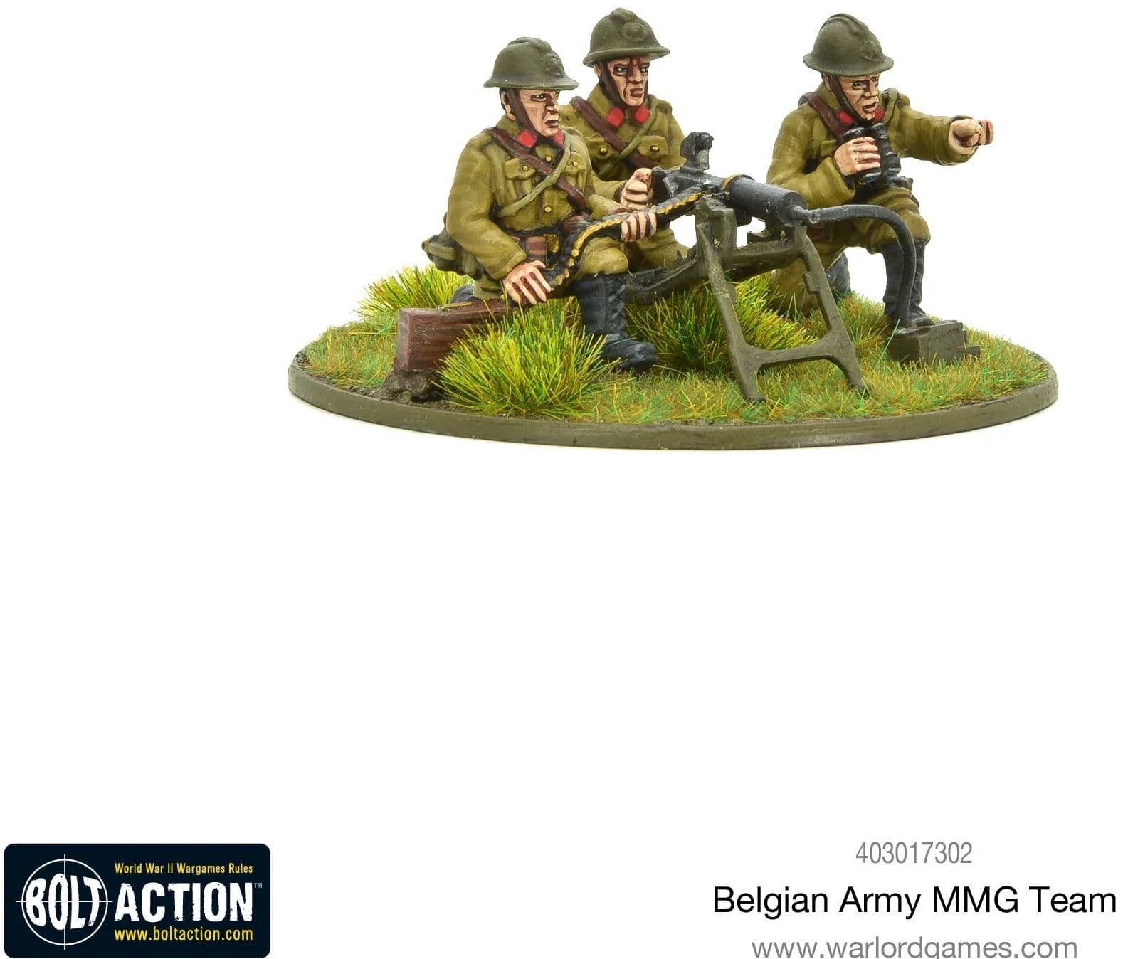 Belgian Army MMG team - Image 1