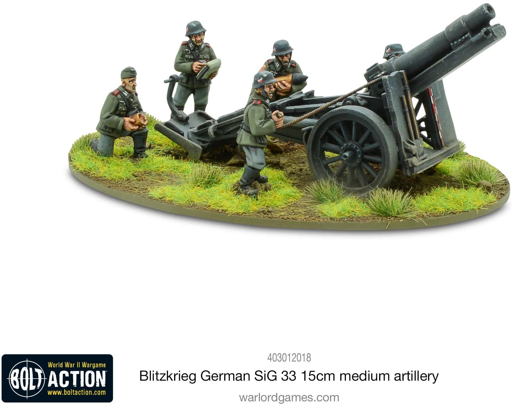 Blitzkrieg German sIG33 15cm howitzer (1939-42)