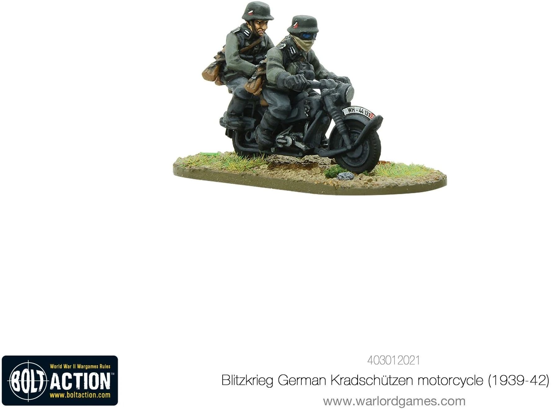 Blitzkrieg German Kradschutzen Motorcycle (1939-1942)