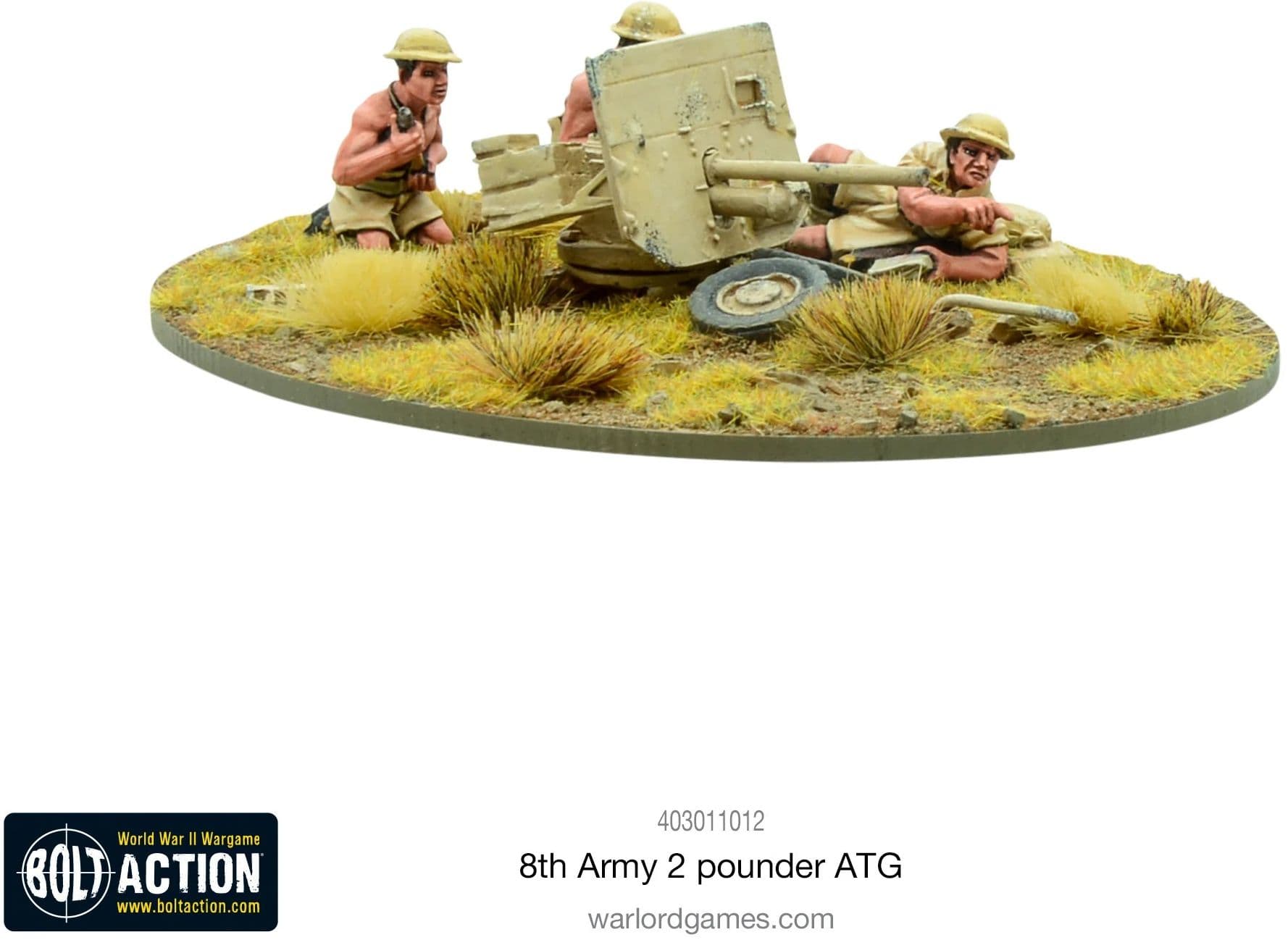 8th Army 2 pounder ATG - Image 1