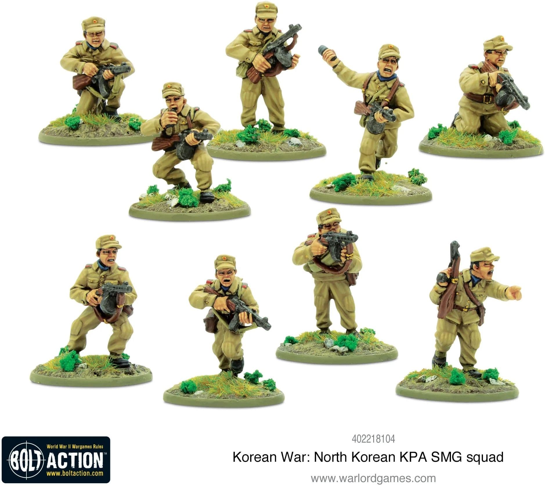 Korean War: North Korean KPA SMG squad - Image 1