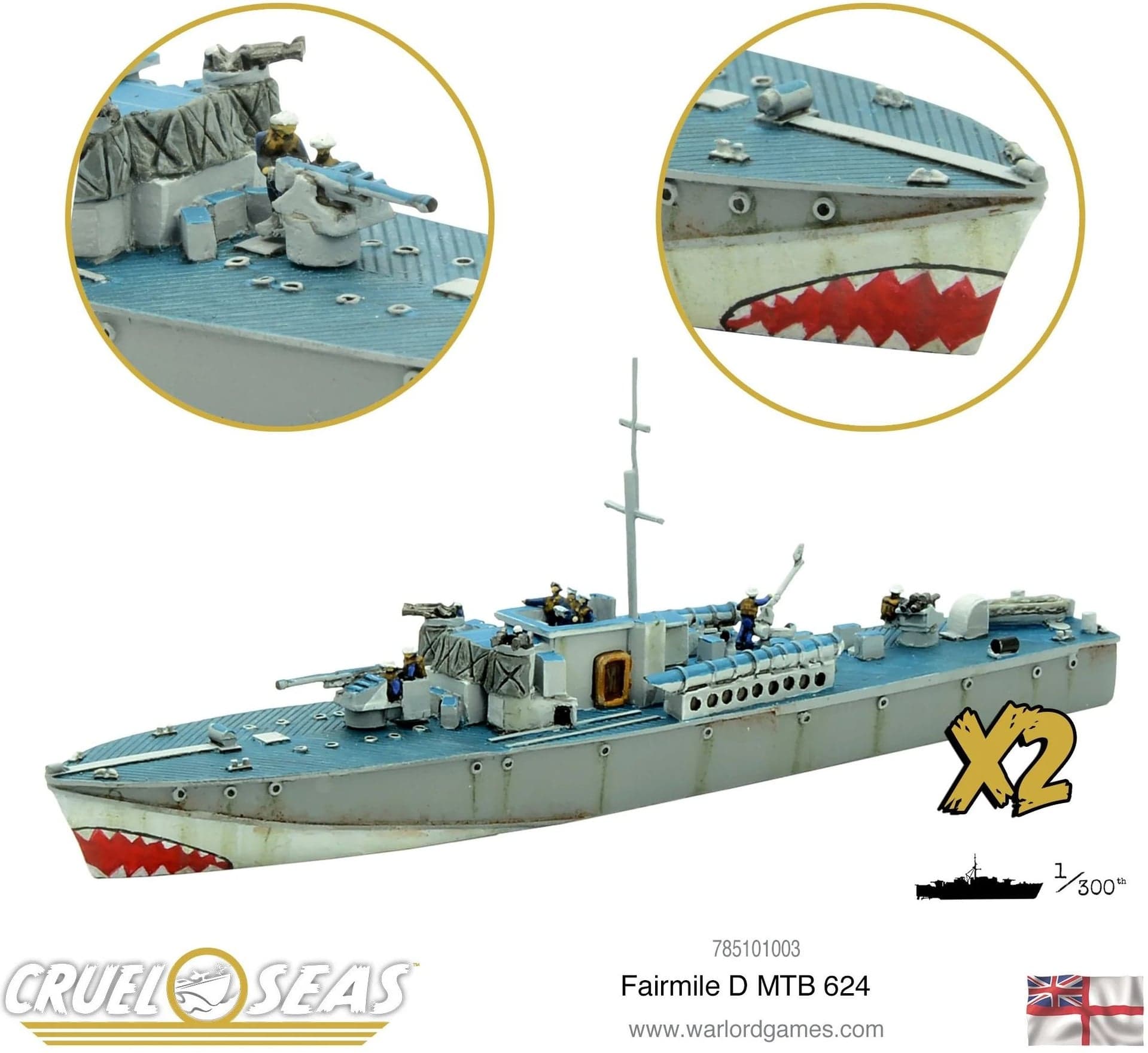 Cruel Seas: Fairmile D MTB 624 - Image 1