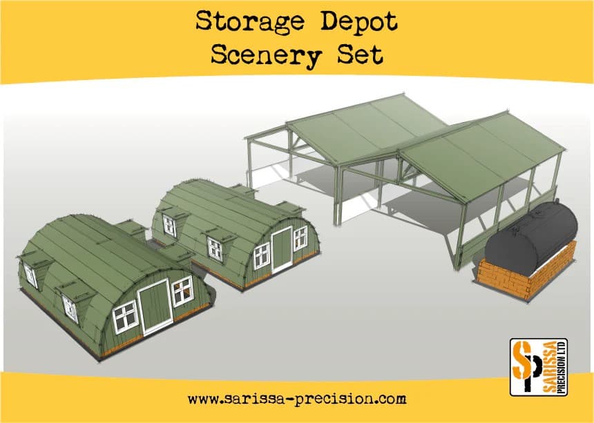 Storage Shelter Scenery Set - Image 1