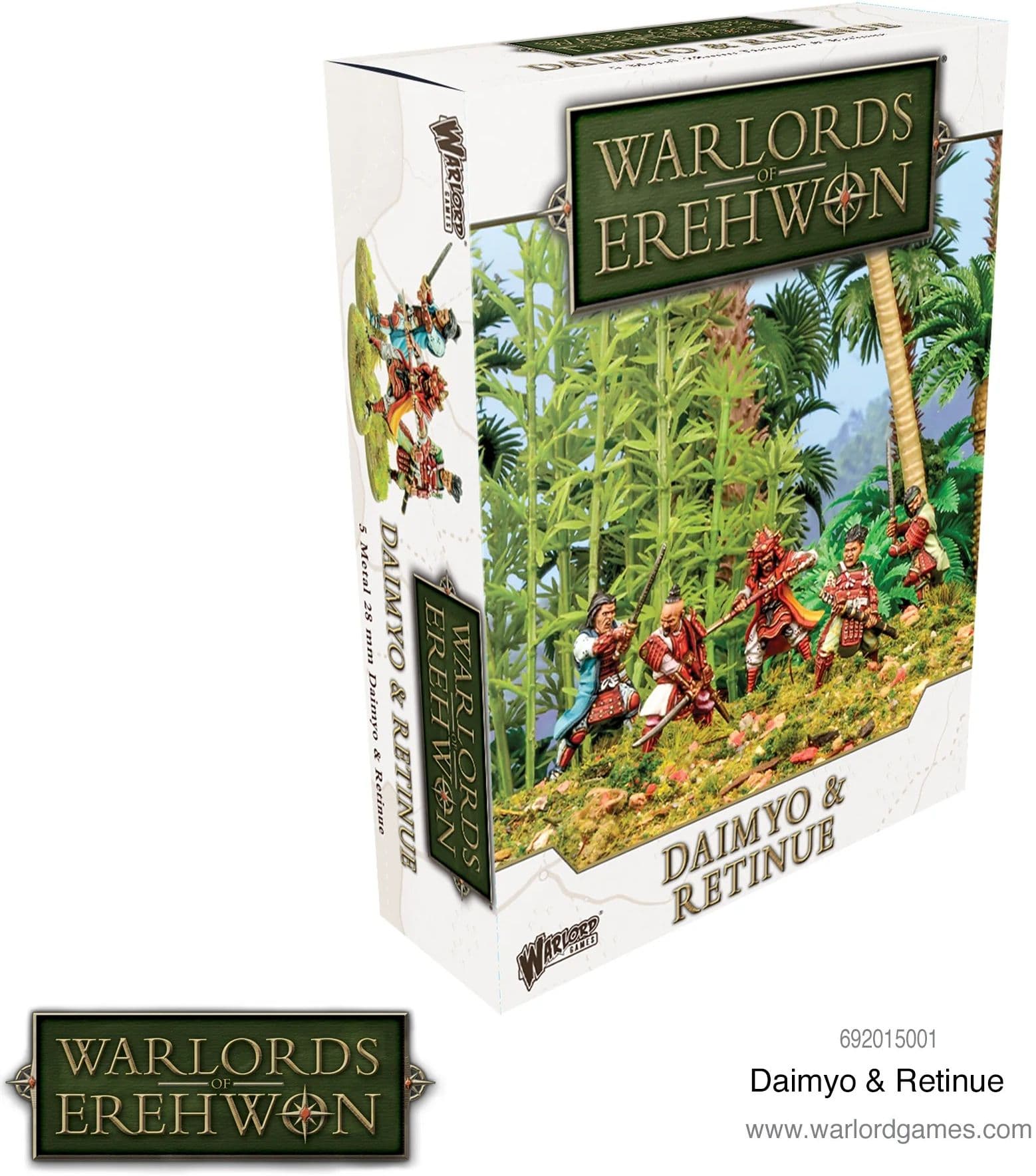 Warlords of Erehwon: Daimyo & retinue - Image 1