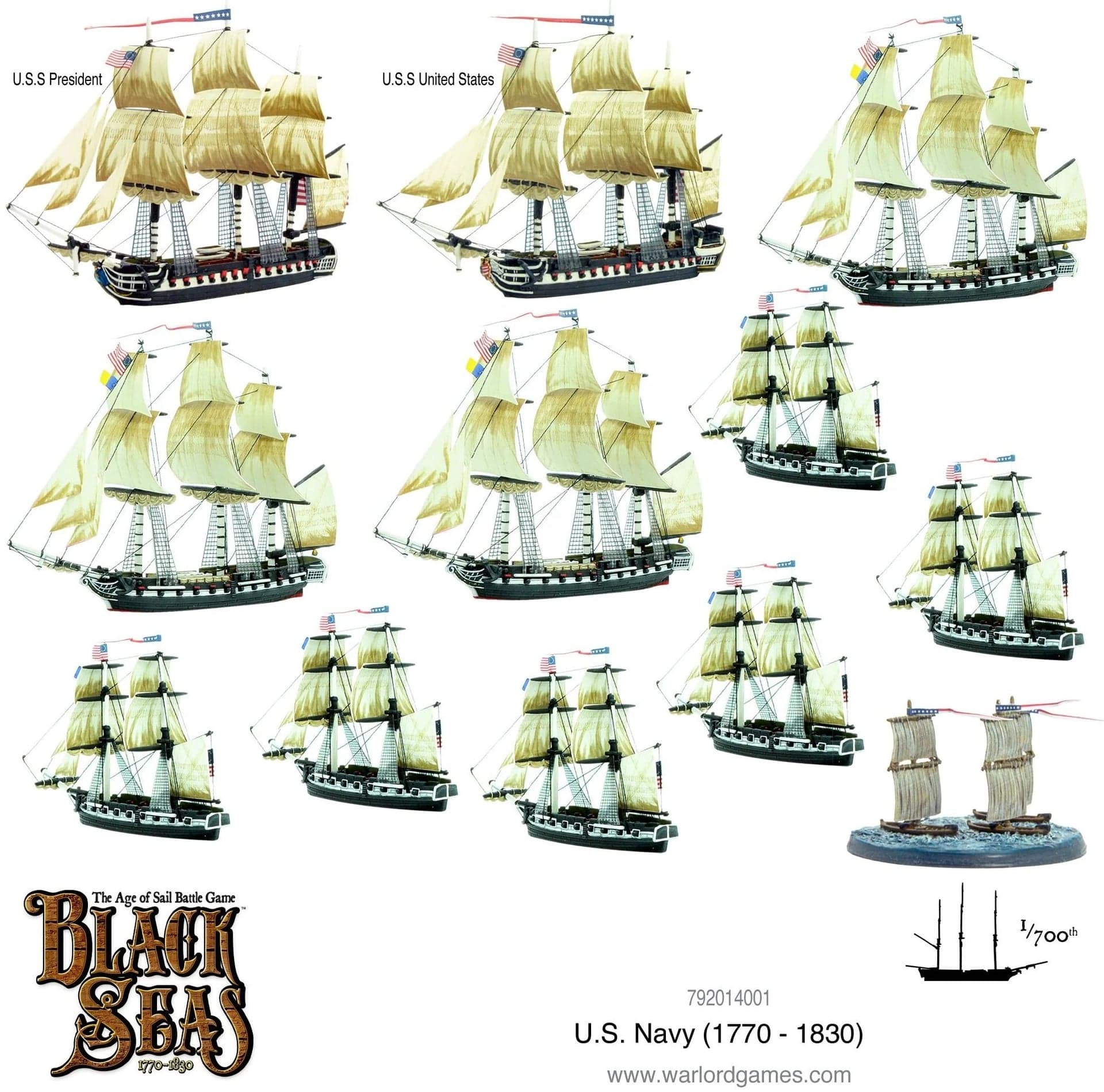 U.S. Navy Fleet (1770 - 1830) - Image 1