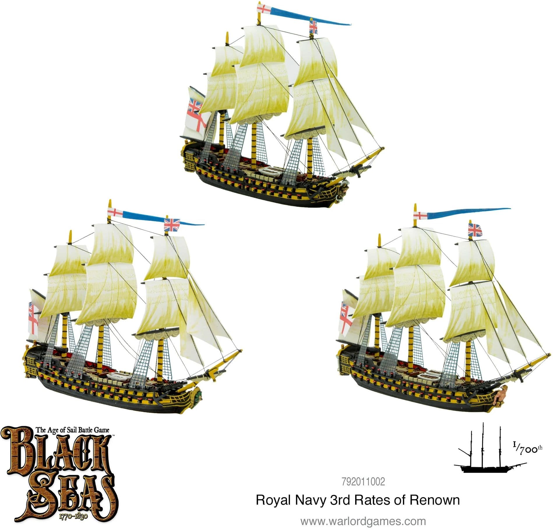 Royal Navy 3rd Rates of Renown - Image 1