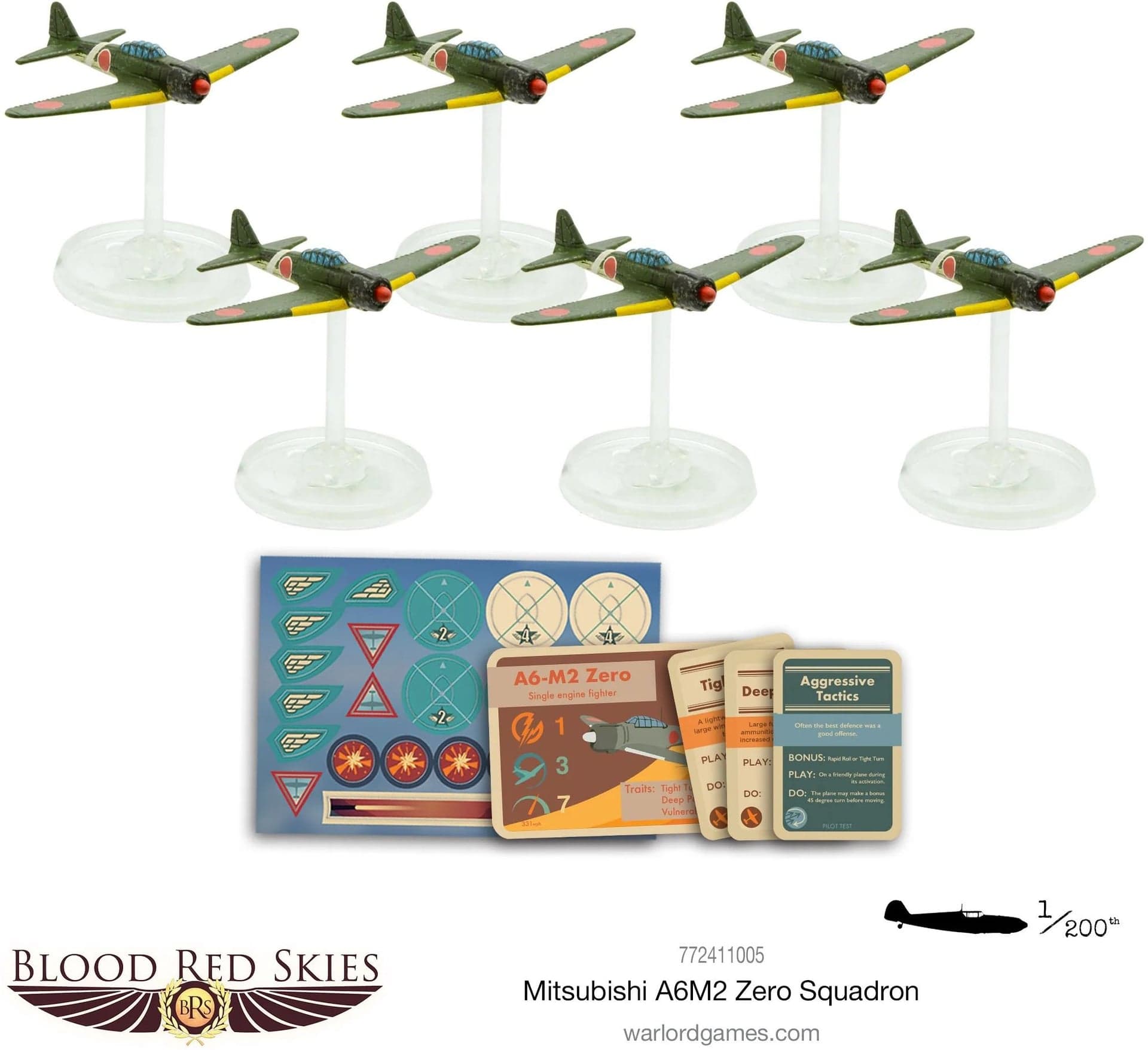 Blood Red Skies Mitsubishi A6M2 Zero Squadron