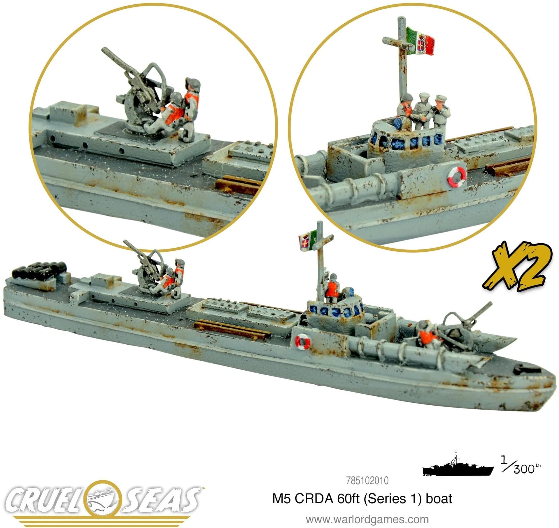 Cruel Seas: M5 CRDA 60t (Series 1) boat - Image 1