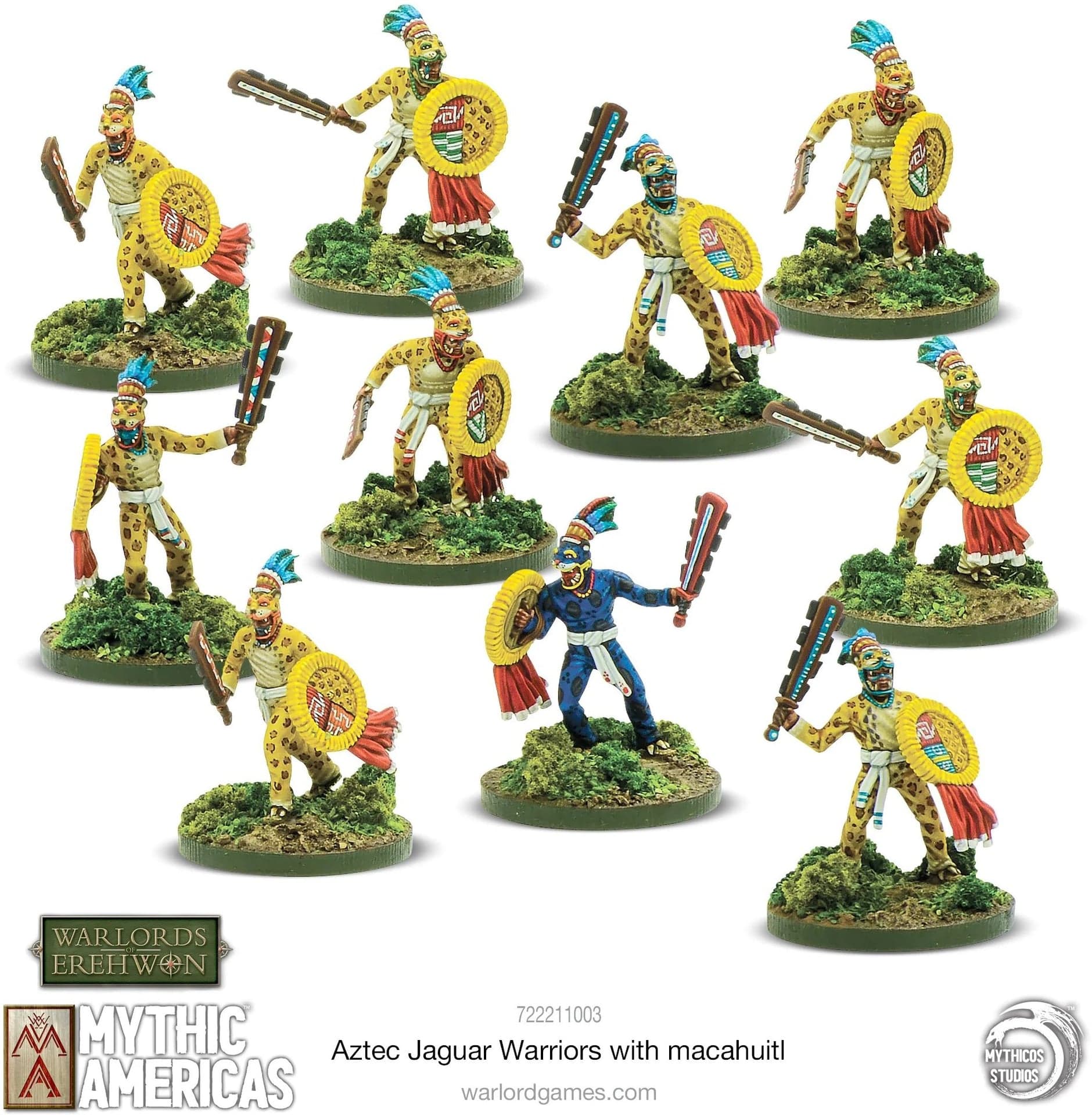 Aztec: Jaguar Warriors with Macuahuitl - Image 1
