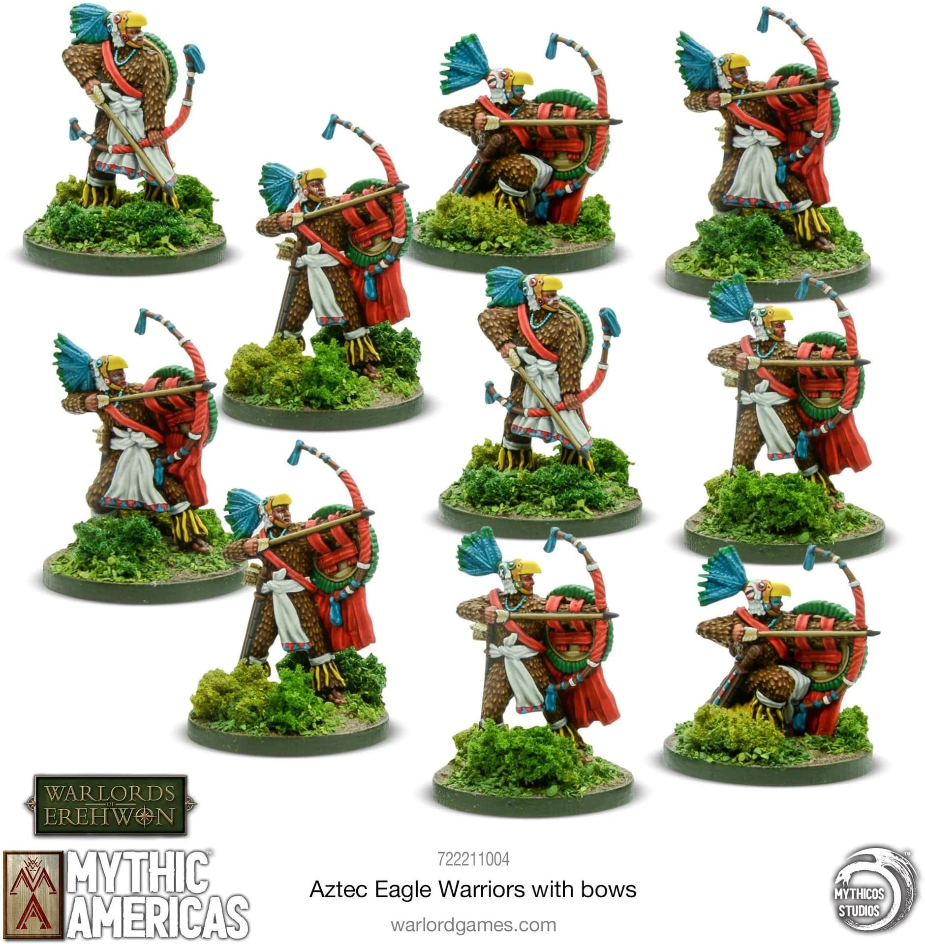 Aztec: Eagle Warriors with bows - Image 1