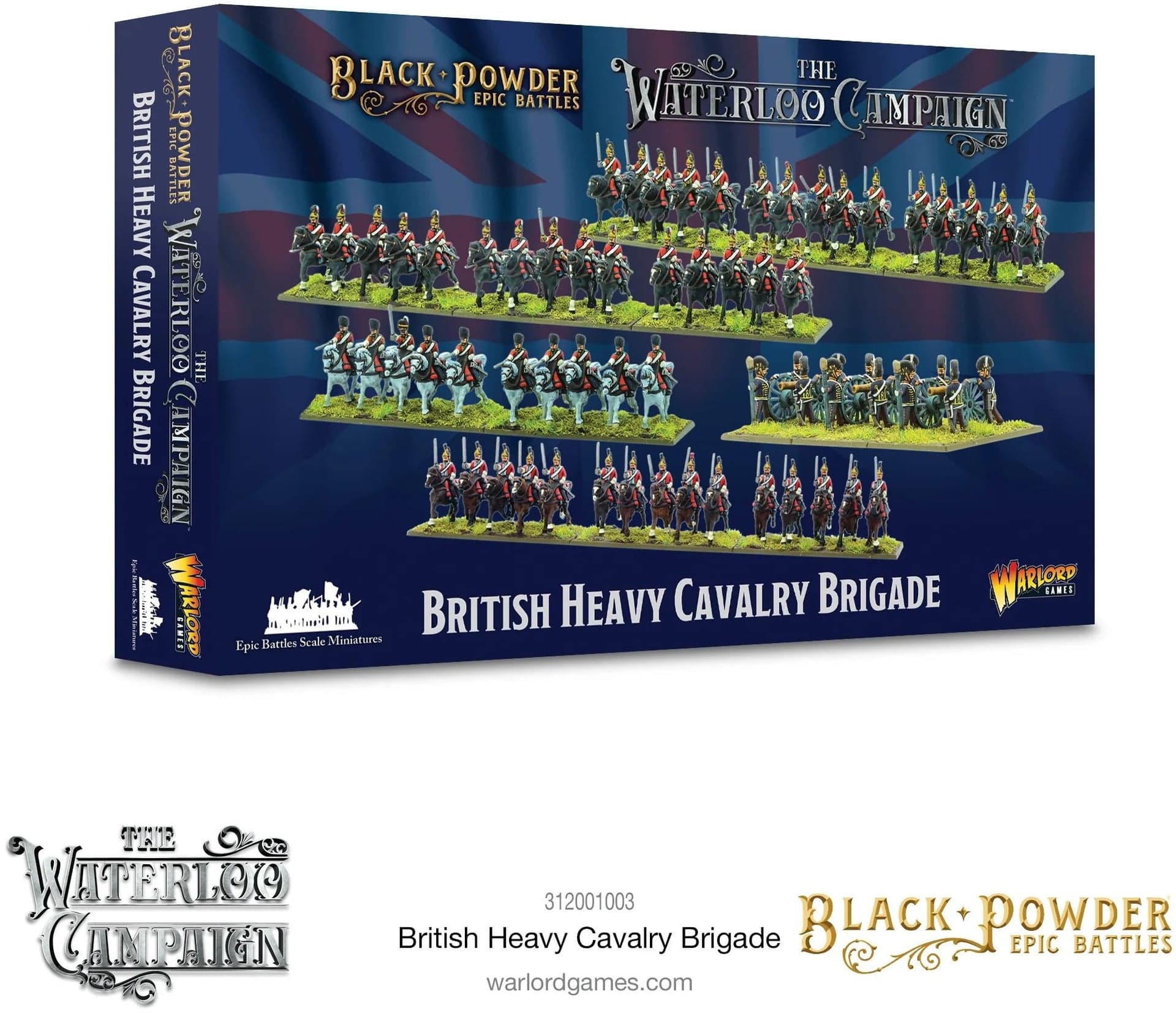 Black Powder Epic Battles: Waterloo - British Heavy Cavalry Brigade - Image 1