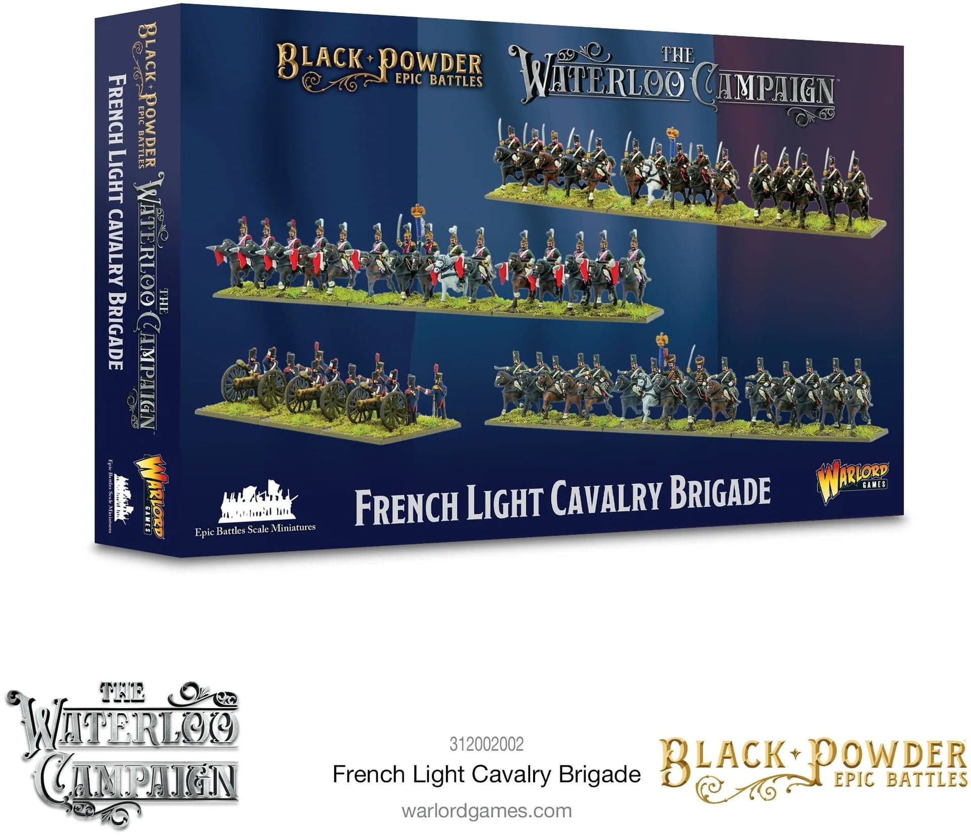Black Powder Epic Battles: Waterloo - French Light Cavalry Brigade