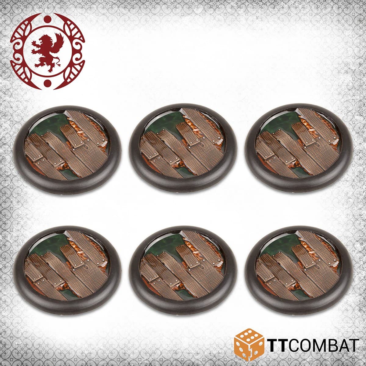 50mm Sunken Wood Bases - Image 1