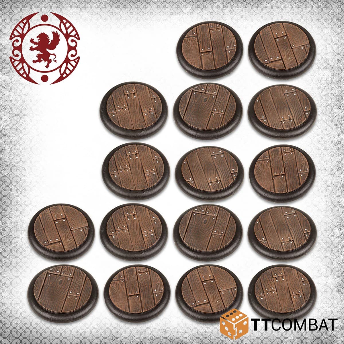 30mm Wooden Plank Bases - Image 1
