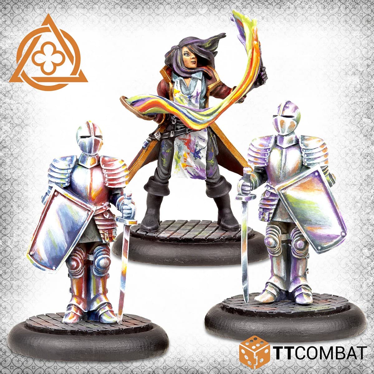 The Artist Maria Fioritura & Painted Protectors - Image 1