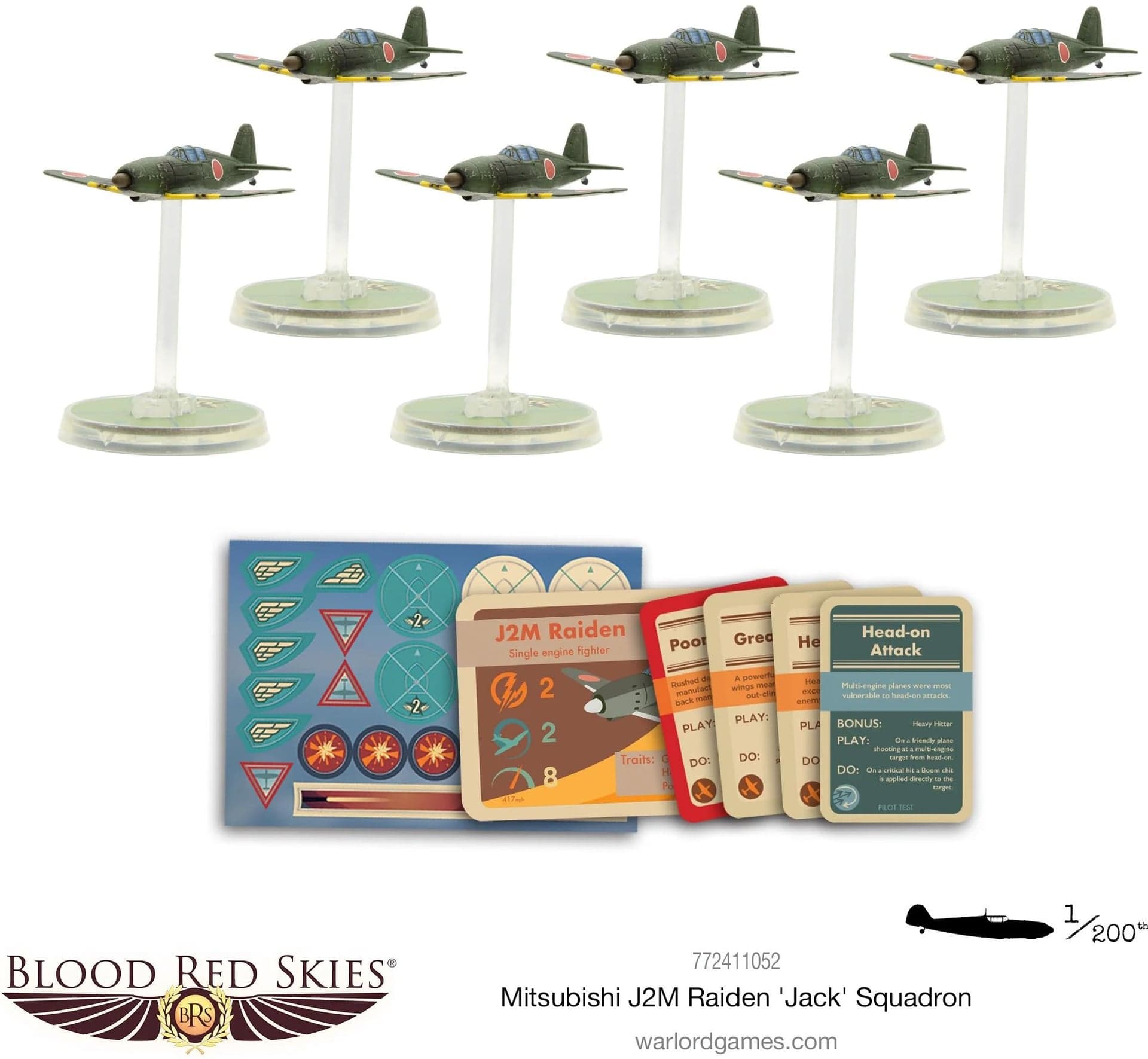 Blood Red Skies Mitsubishi J2M Raiden 'Jack' Squadron