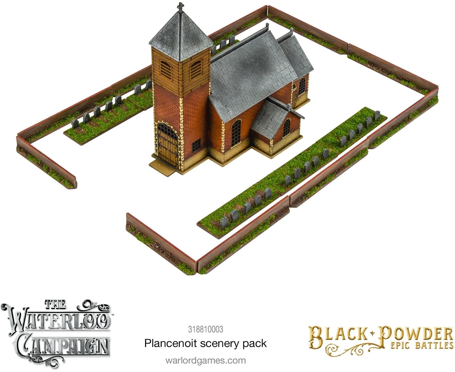 Black Powder Epic Battles - Waterloo: Plancenoit Scenery Pack - Image 1