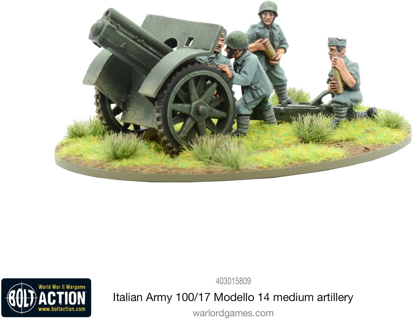 Italian Army 100/17 Modello 14 medium artillery