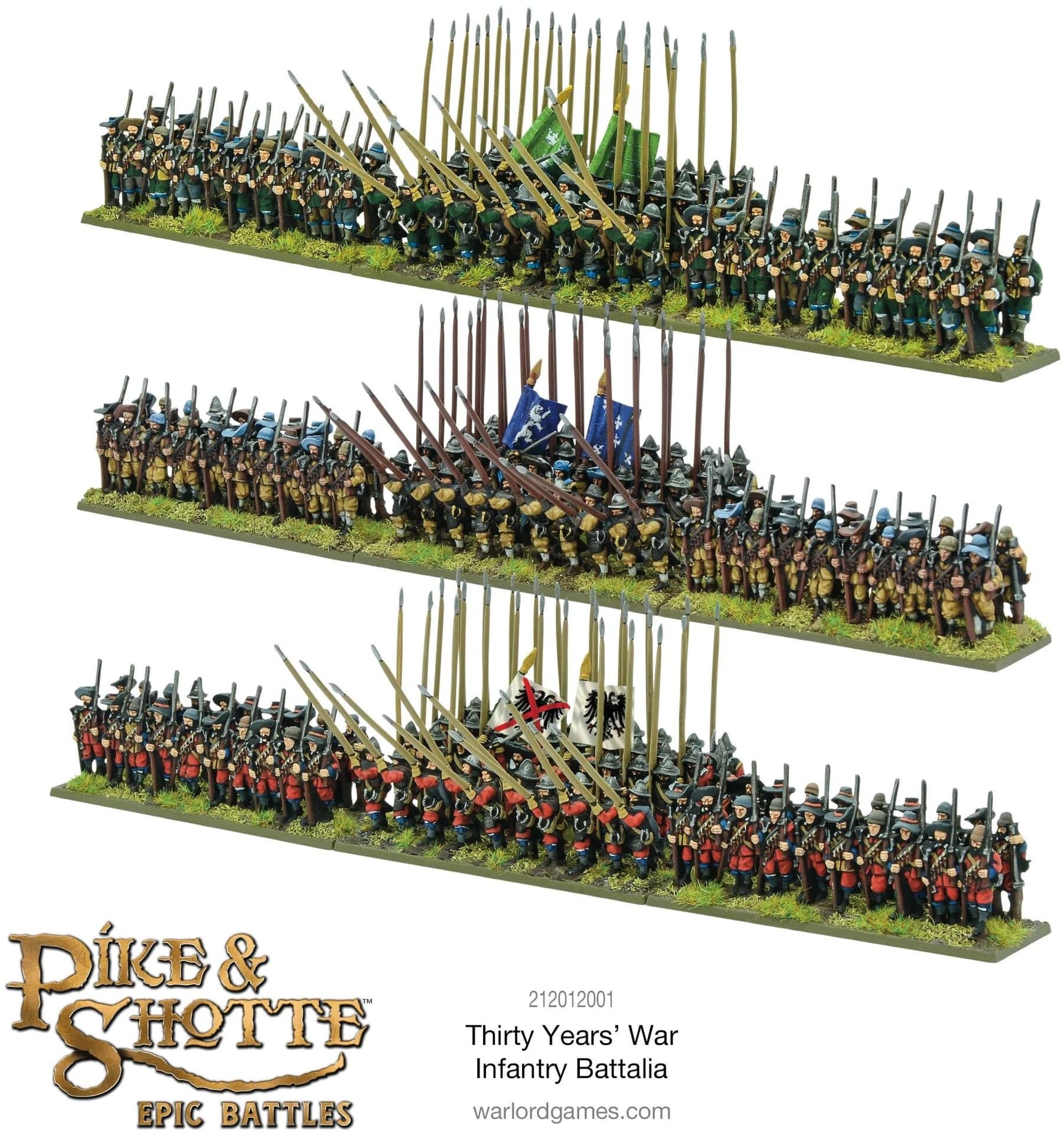 Pike & Shotte Epic Battles - Thirty Year's War Infantry Battalia - Image 1