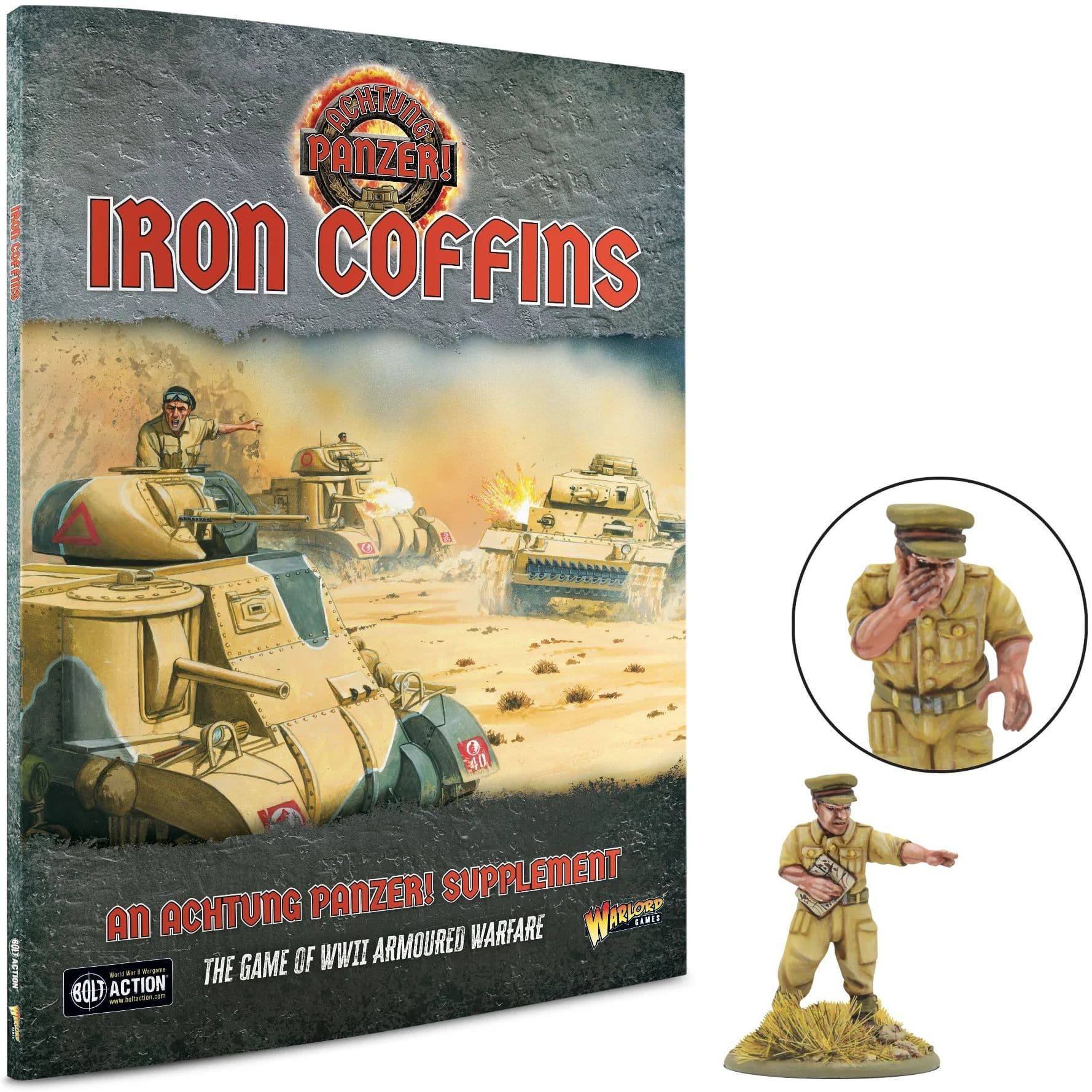 Iron Coffins - Achtung Panzer! supplement with Stanley Christopherson special miniature - Image 1
