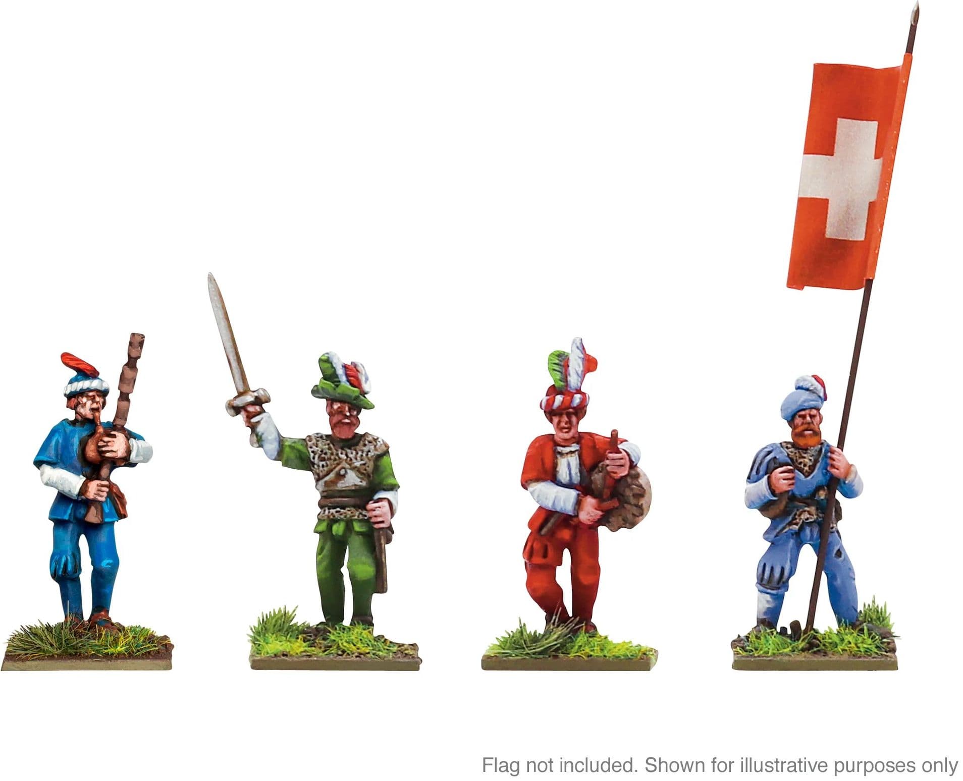 Italian Wars Swiss Foot Command Group - Image 1